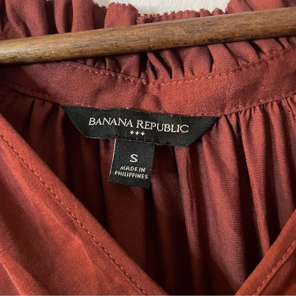 Banana Republic Tiered Maxi Dress Small - Picture 3 of 7